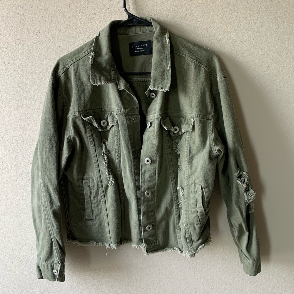 Destroyed Jean Jacket
